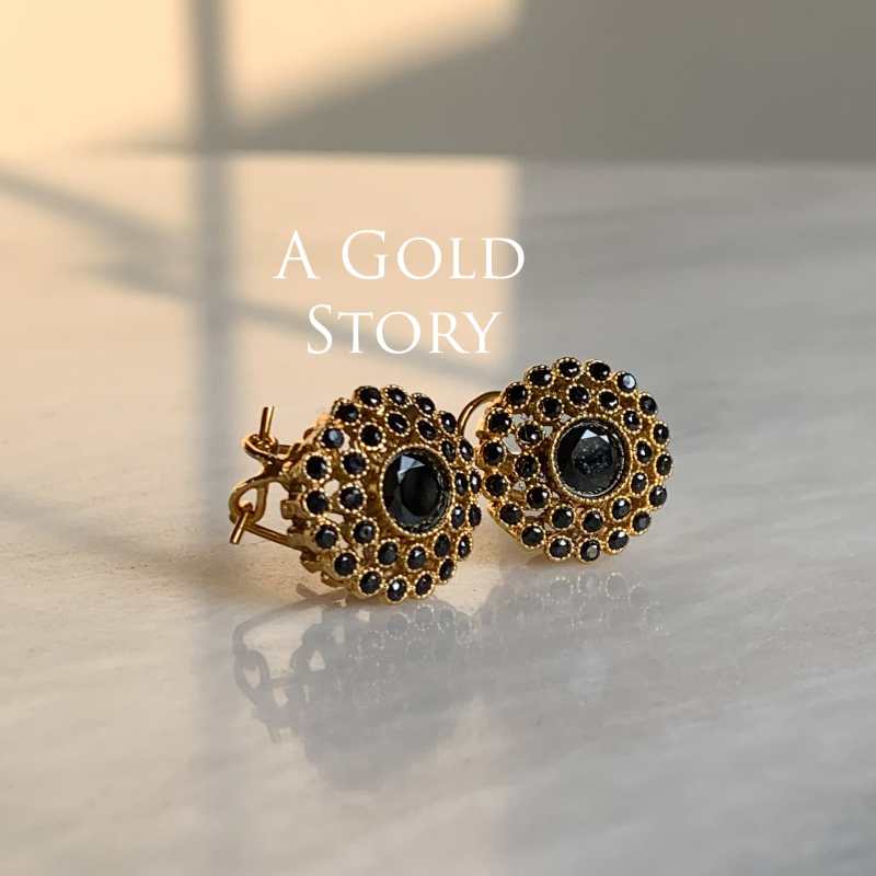 ALHINA PENDANT SET BLACK