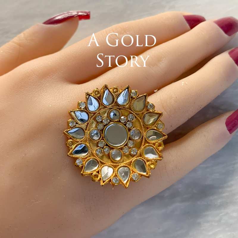 BARIKA KUNDAN RING