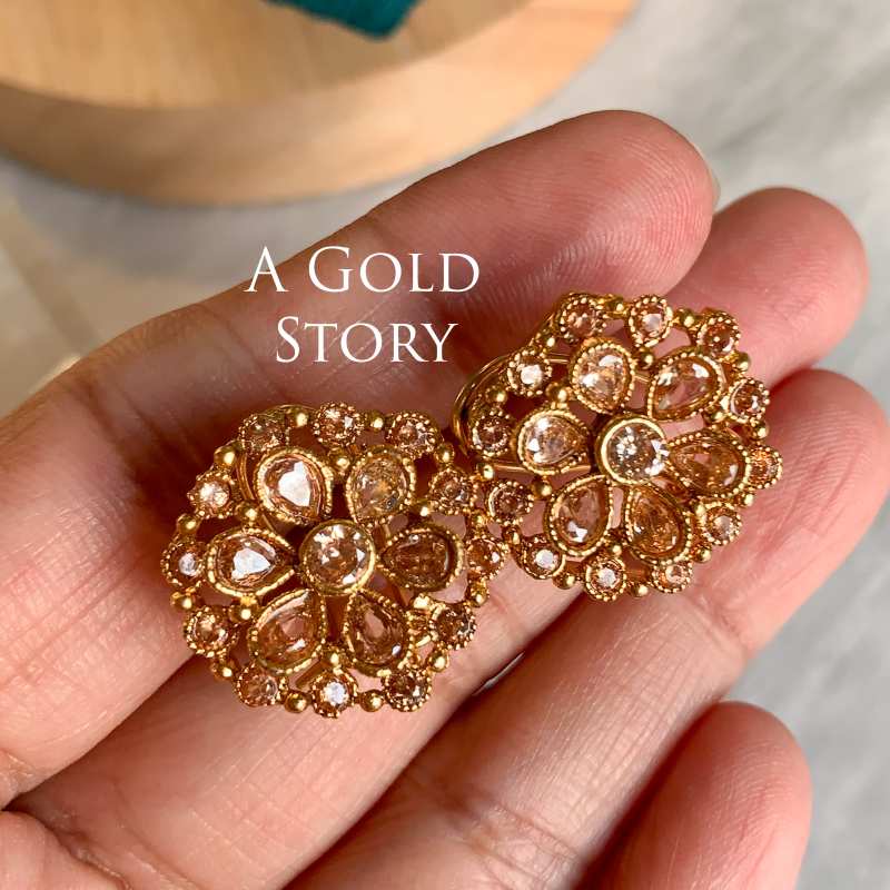 AABASAH PENDANT SET CHAMPAGNE