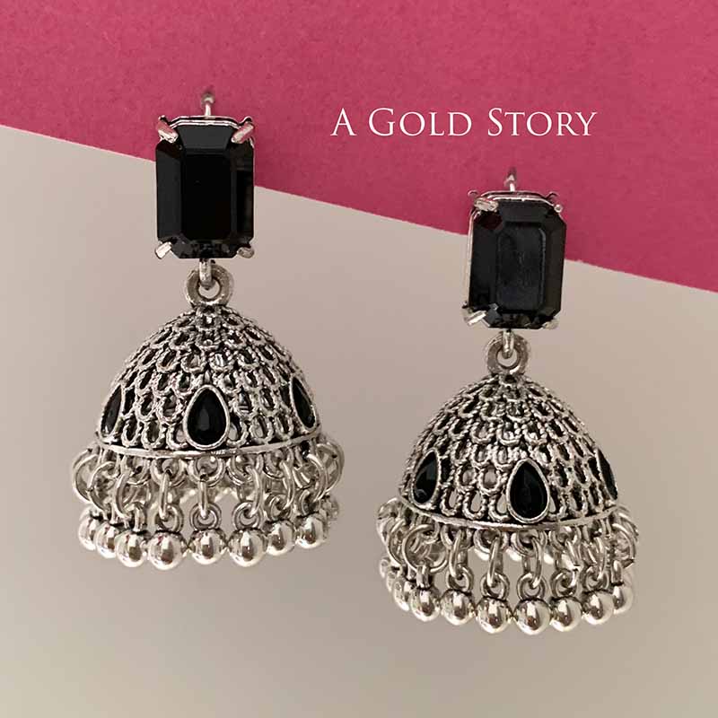 ANEESA JHUMKAY BLACK