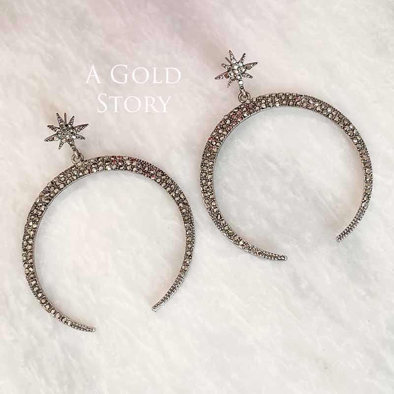 CHAAND EARRINGS SILVER