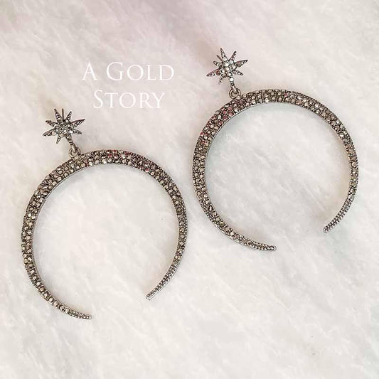 CHAAND EARRINGS SILVER