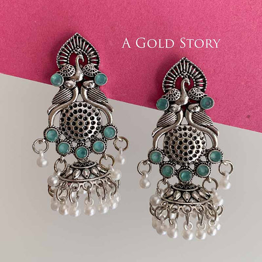 ALMAS EARRINGS MINT GREEN