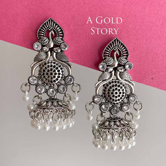 ALMAS EARRINGS WHITE