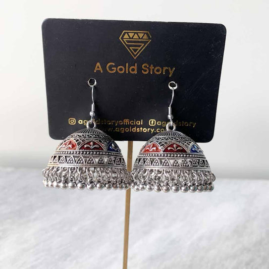 JAMNA JHUMKAY SILVER 2 - Basics by A Gold Story