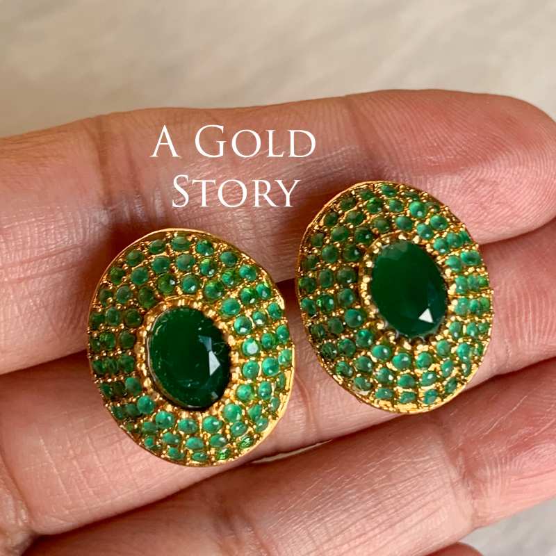AFRA PENDANT SET GREEN