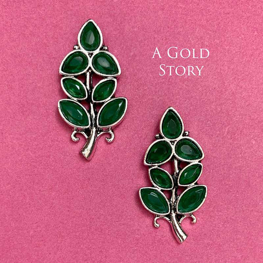 WAFA EARRINGS GREEN