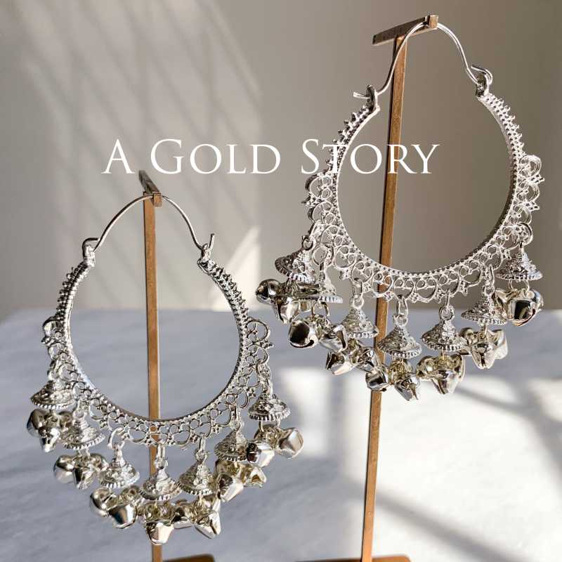 HINA KASHMIRI BALIYAN SILVER