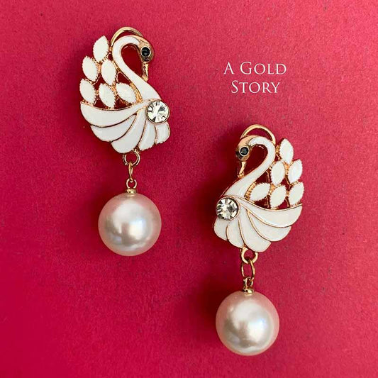 MORNI EARRINGS WHITE