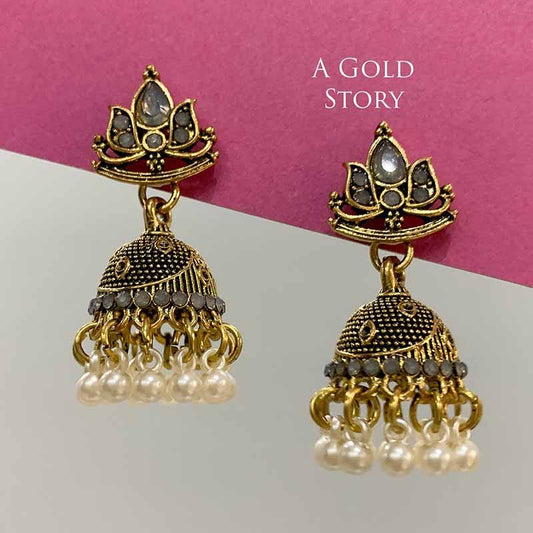 ANAYA JHUMKAY GREY