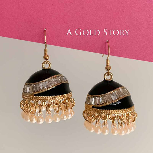 NISHA JHUMKAY BLACK