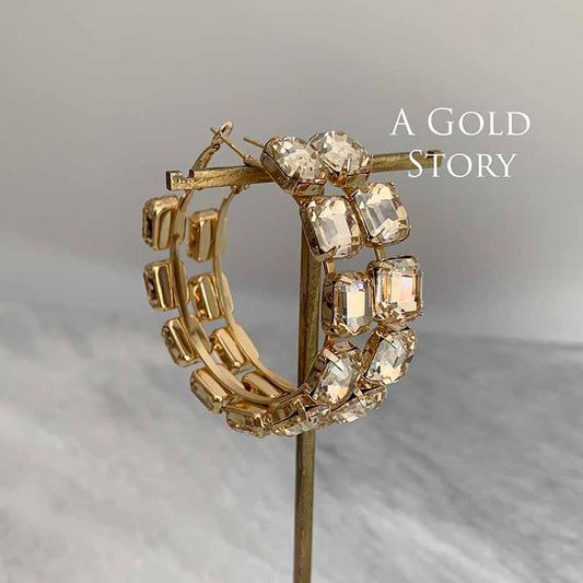 MINAHIL HOOPS GOLDEN