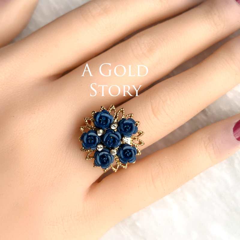 ROSE RING BLUE