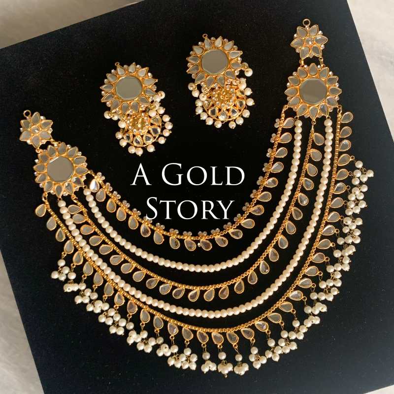 ADIMU KUNDAN NECKALCE SET