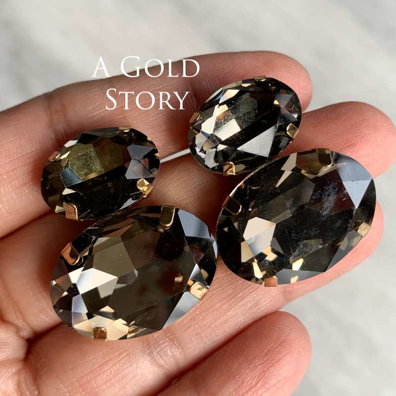 ALINA EARRINGS BLACK