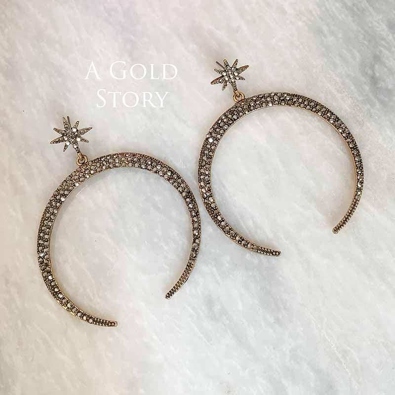 CHAAND EARRINGS GOLDEN