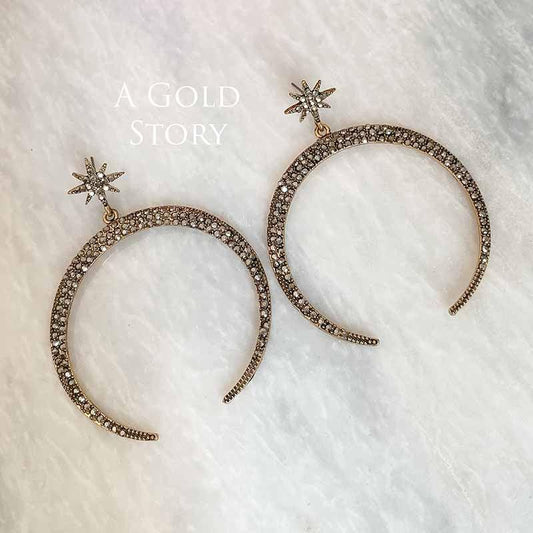 CHAAND EARRINGS GOLDEN