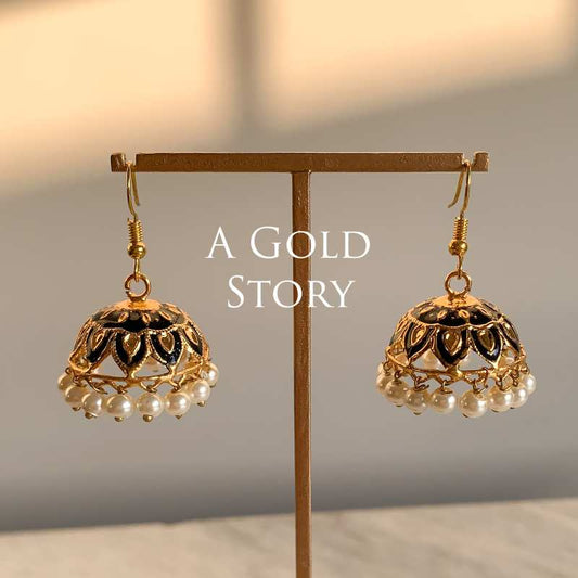 CANDY JHUMKIS BLACK