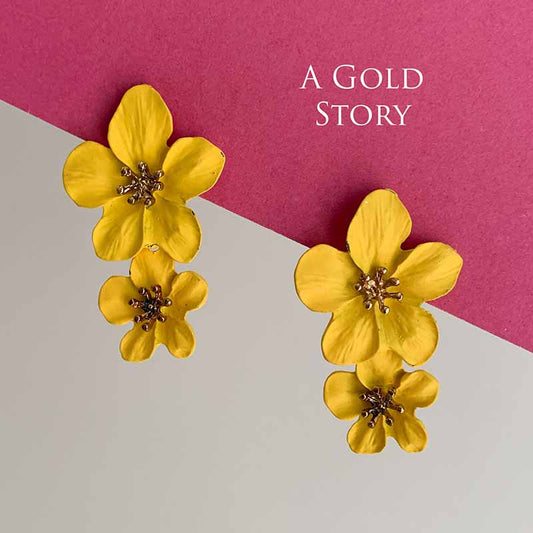 LUTFIA FLOWER EARRINGS