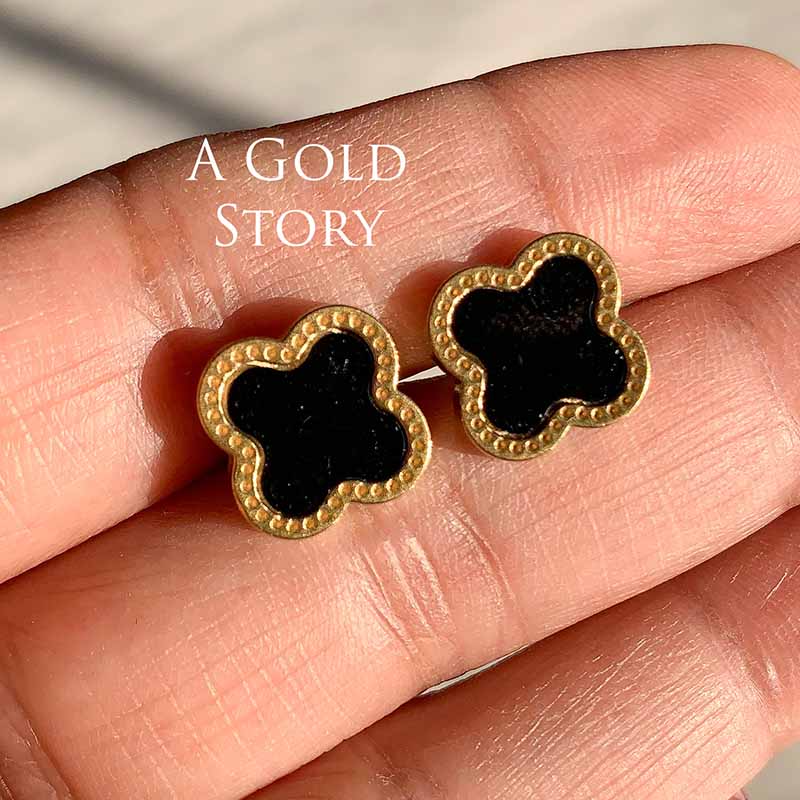 EISHAL LEAF EARSTUDS