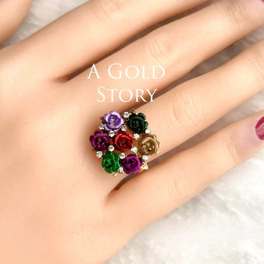 ROSE RING MULTICOLOR 1