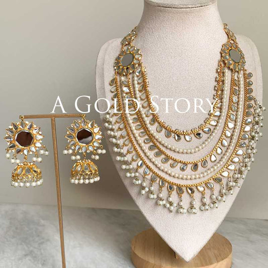 ADIMU KUNDAN NECKALCE SET