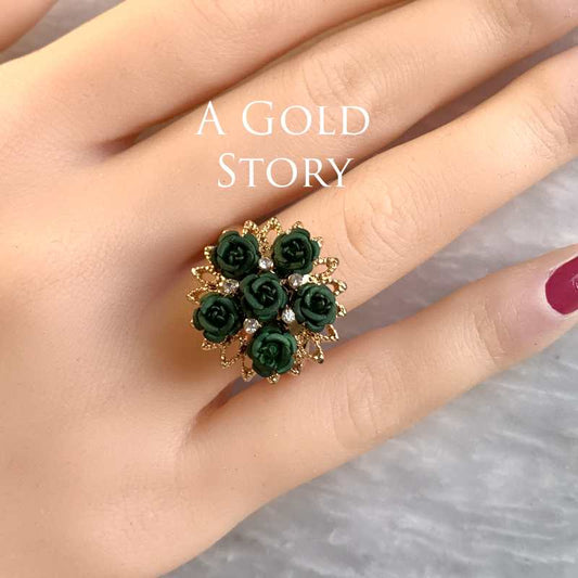 ROSE RING GREEN
