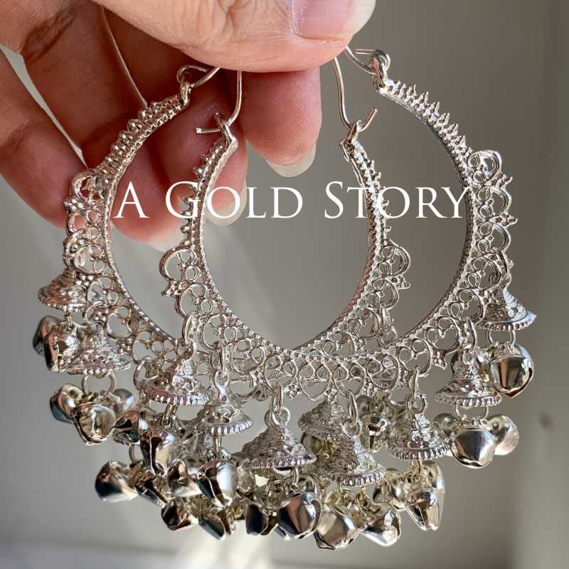 HINA KASHMIRI BALIYAN SILVER
