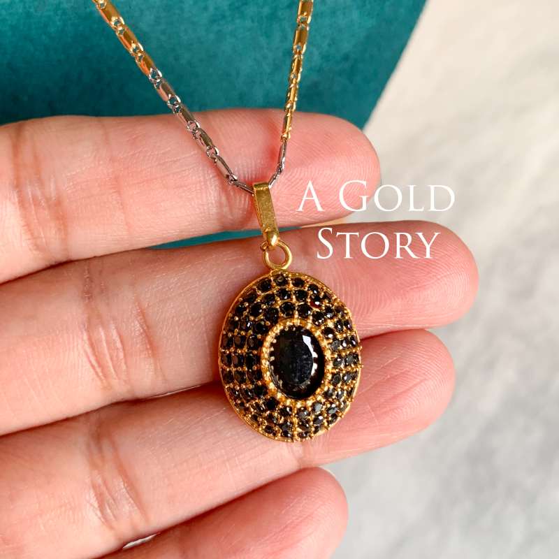 AFRA PENDANT SET BLACK