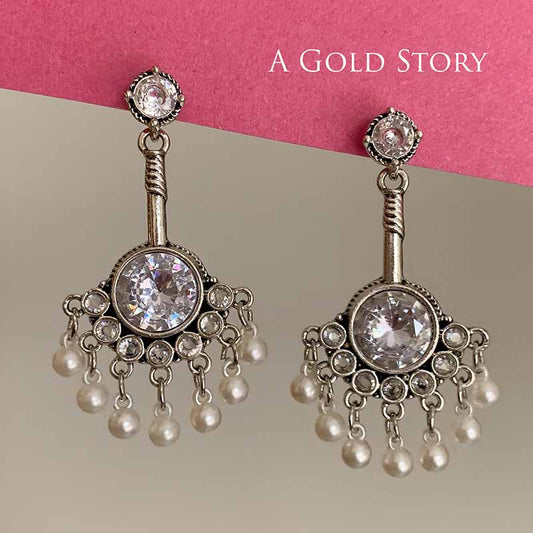 AMIRA EARRINGS WHITE