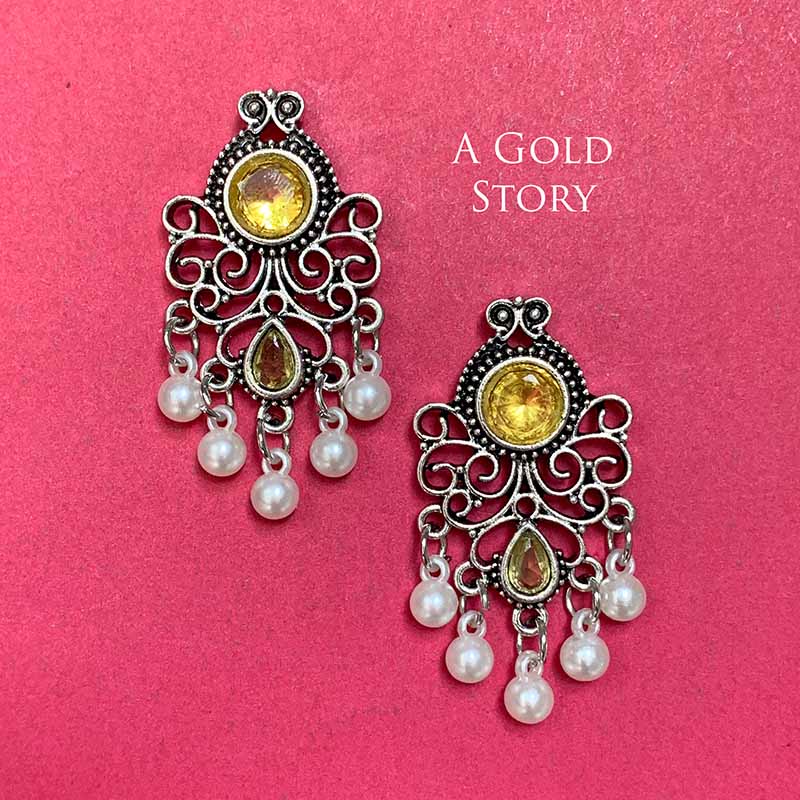 AYAT EARRINGS YELLOW