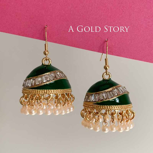 NISHA JHUMKAY GREEN