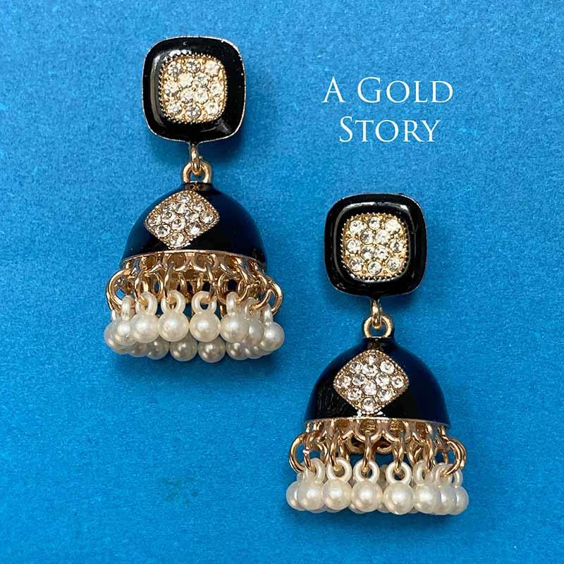 SUHANA JHUMKAY GOLDEN