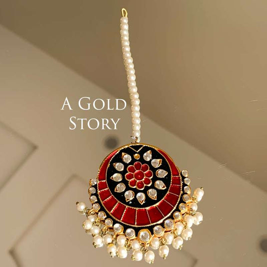 ARVA TIKKA RED & BLACK