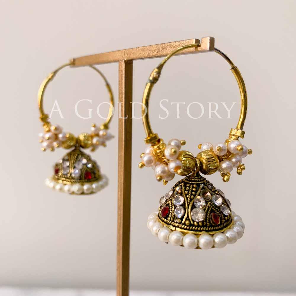 BALI JHUMKIS - Basics by A Gold Story