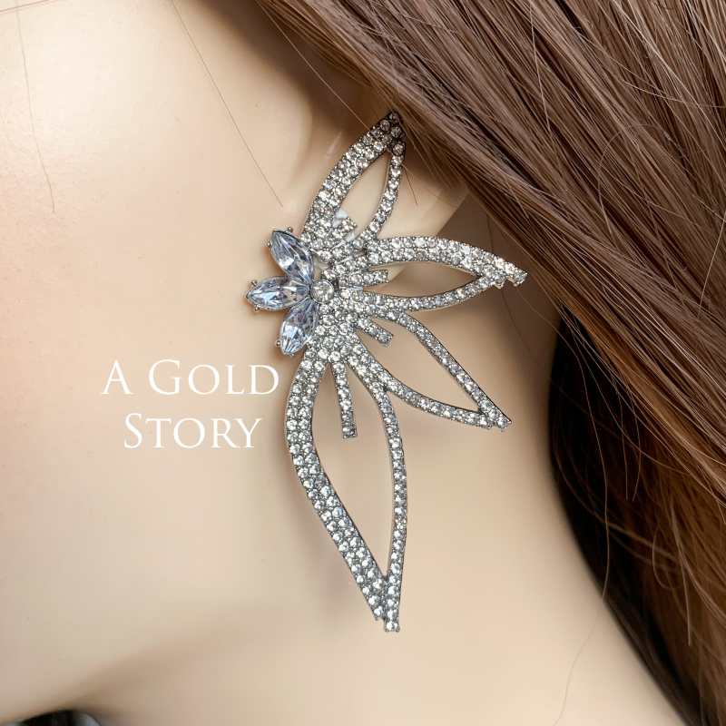 AZLEA EARRINGS SILVER SMALL
