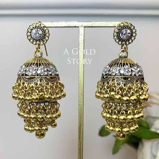 NEHA LAYER JHUMKAY GOLDEN