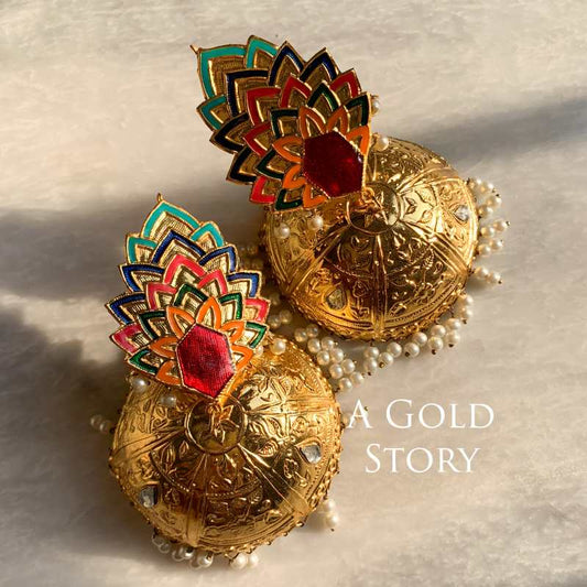 HANIA OVERSIZED JHUMKAY