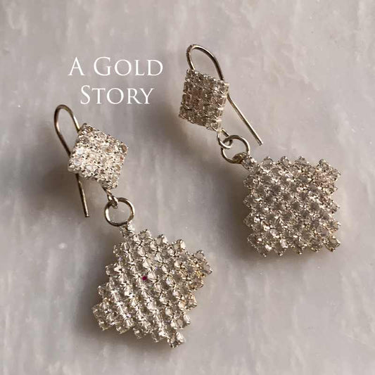 KAINA EARRINGS SILVER