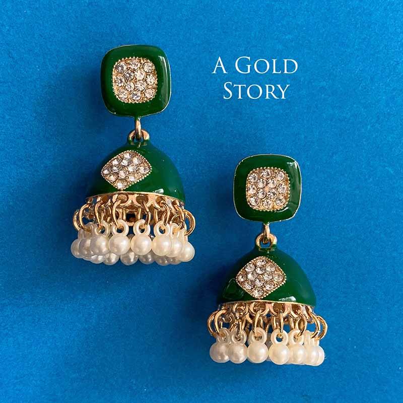 SUHANA JHUMKAY GOLDEN