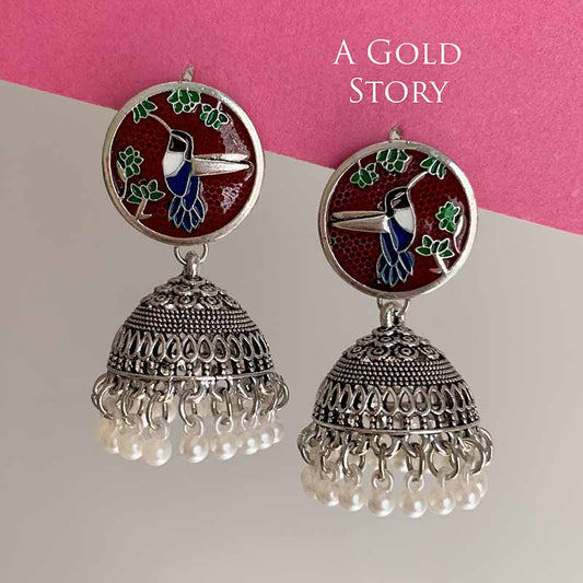 WIDAD JHUMKAY MAROON