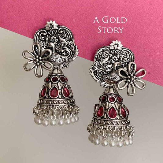 MAISA JHUMKAY RED