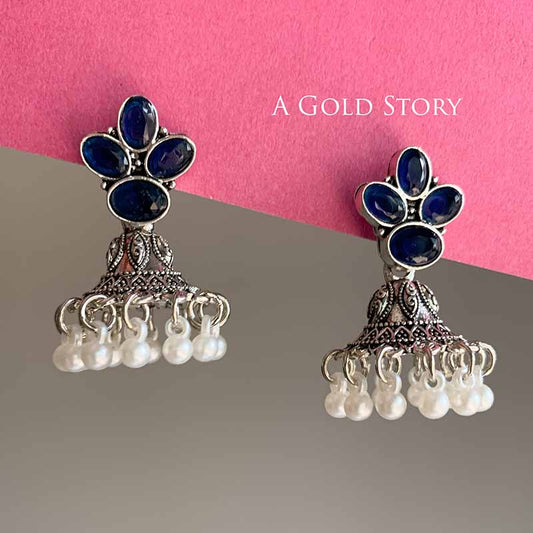 INTISAR CUTE JHUMKIS BLUE