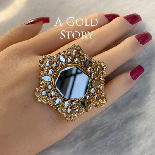 ARZOO KUNDAN RING