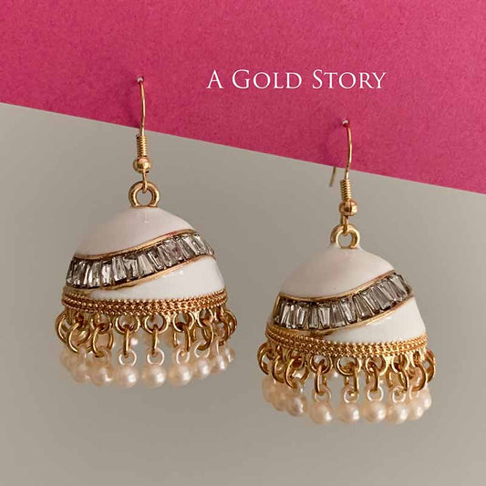 NISHA JHUMKAY WHITE