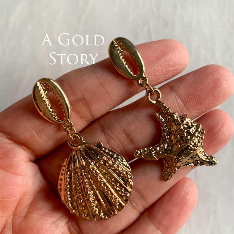 SEA SHELL EARRINGS