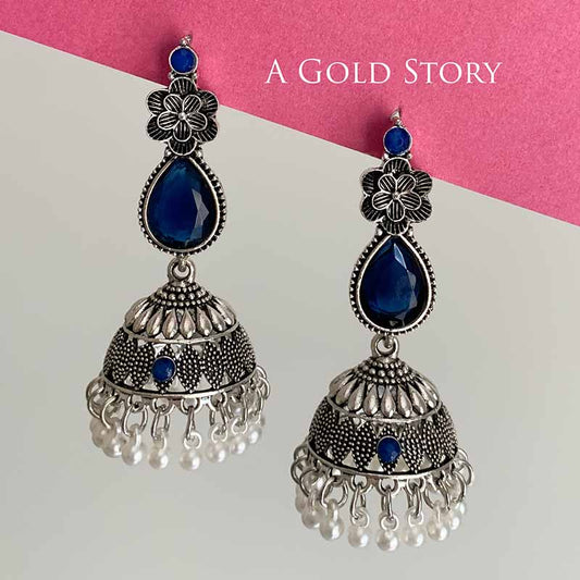 AMANI JHUMKAY BLUE