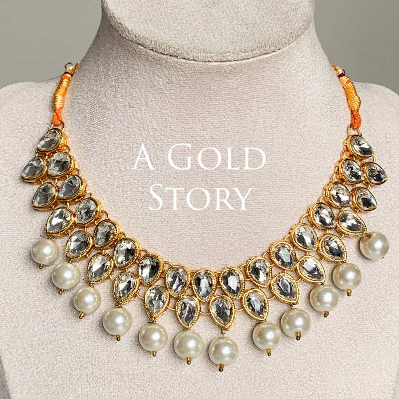 TARYAN NECKALCE SET PEARL