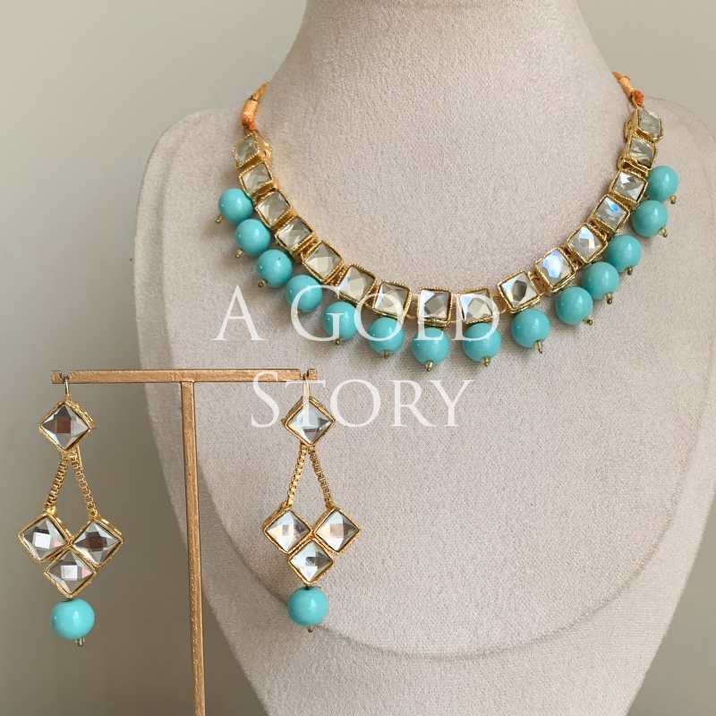 DEEBAJ NECKALCE/ CHOKER SET FEROZI
