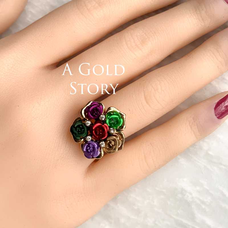 ROSE RING MULTICOLOR 2